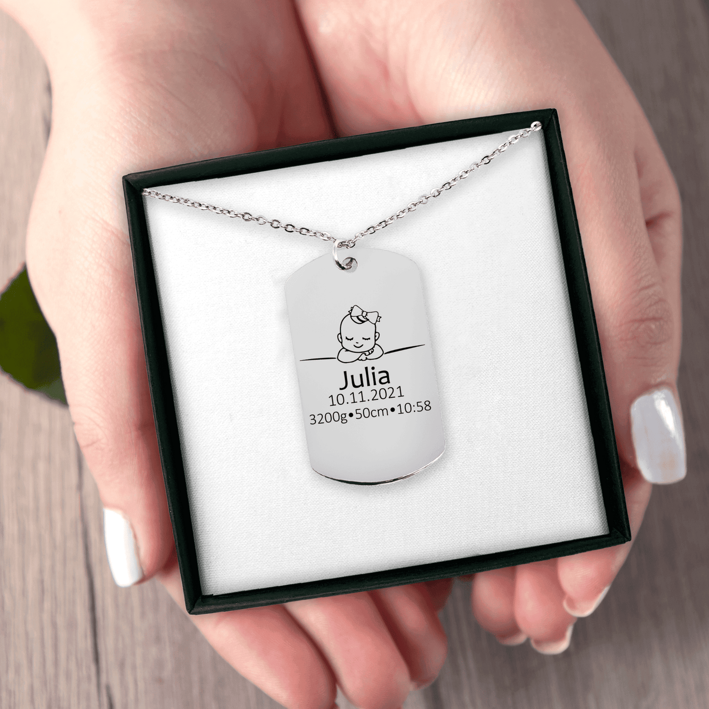 Birth Details Tag
